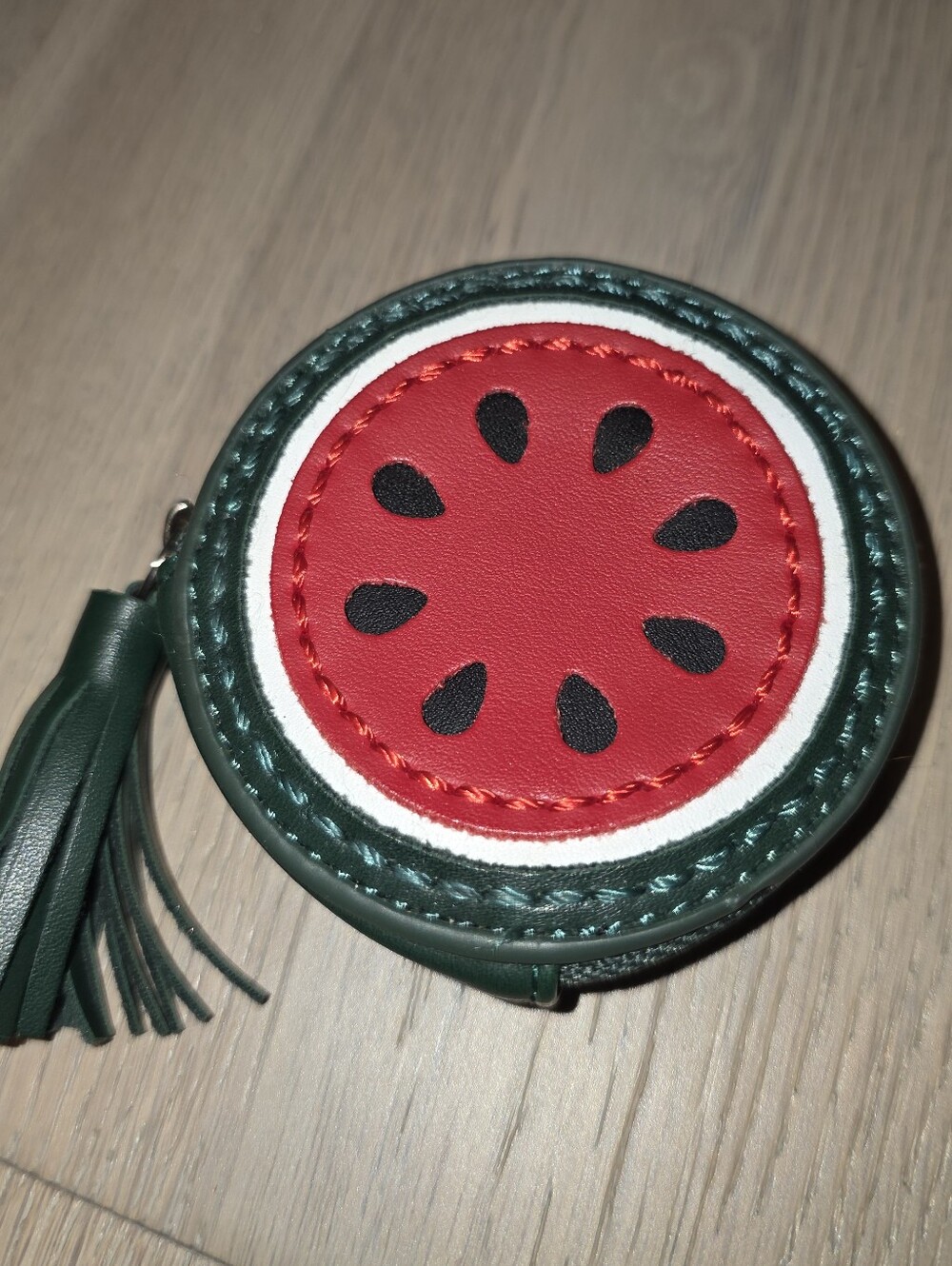 Watermelon Coin Purse With Tassel